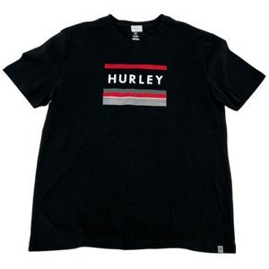 Hurley T-Shirt Black Size L